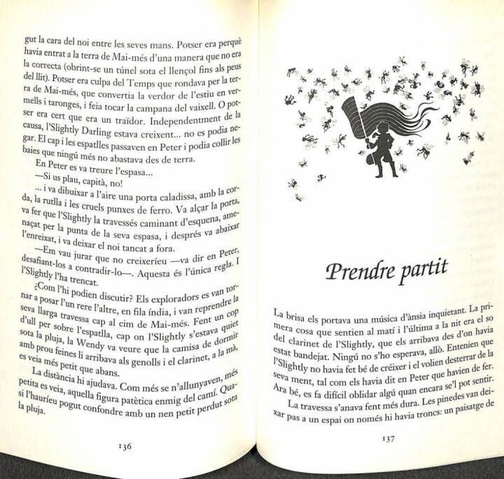 Peter Pan i la Levita Escarlata .