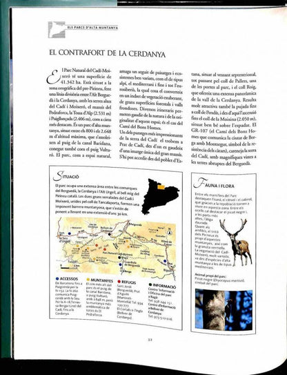 Imatges dels Parcs Naturals de Catalunya .