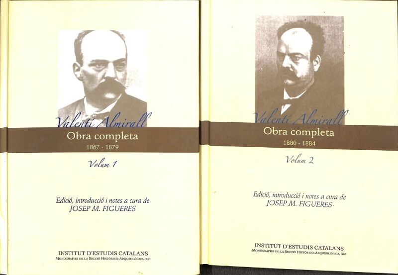 Valentí Almirall Obra Completa 2 Vol