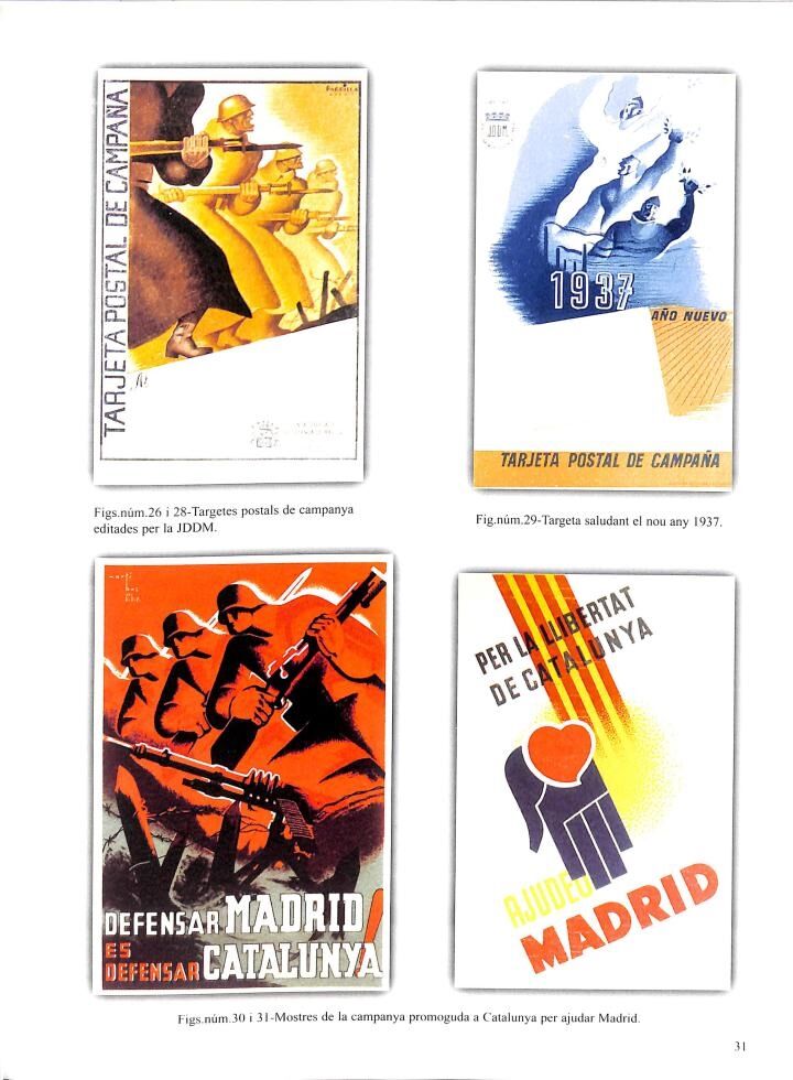 Les Targetes Postals de la Guerra Civil, 1936-1939 (En Campanya) .
