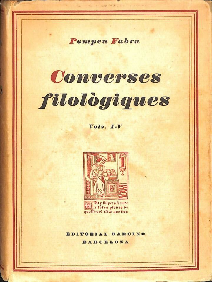 Converses Filològiques Vols. i - V