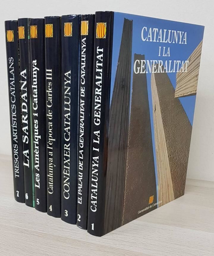Col·lecció Som i Serem: Historia de Catalunya, Cultura i Tradicións, la Generalitat i els Catalans .