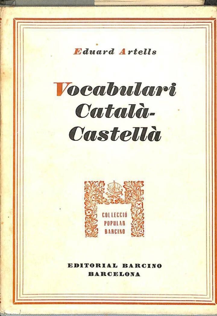Vocabulari Català Castellà