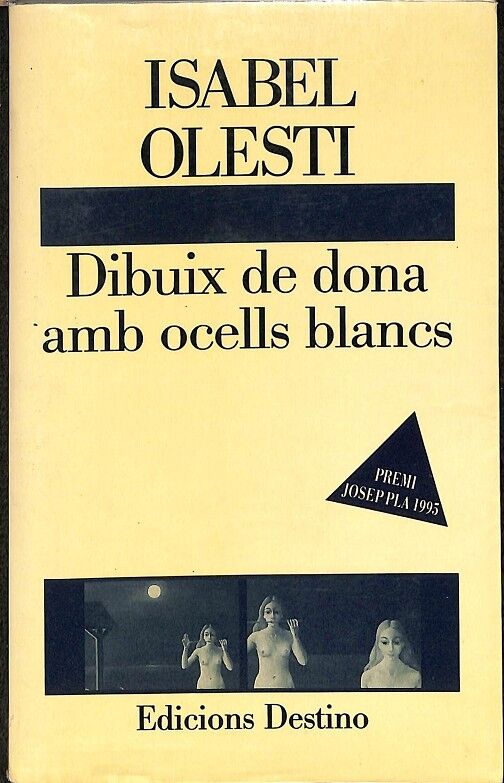 Dibuix de Dona amb Ocells Blancs