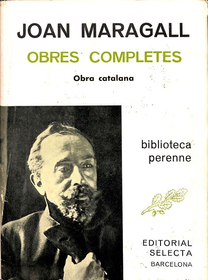 Joan Maragall Obres Completes