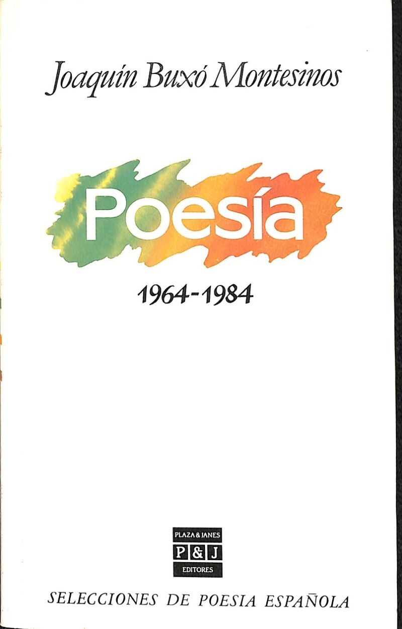 Poesía 1964-1984