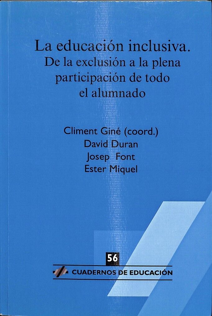 La Educación Inclusiva - de la Exclusión a la Plena Participación de Todo el Alumnado
