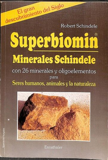 Superbiomin Minerales Schindele con 26 Minerales y Oligoelementos