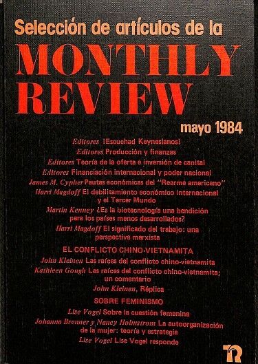Selección de Artículos de la Monthily Review Mayo 1984