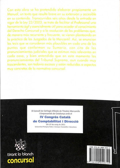 Elementos de Derecho Concursal