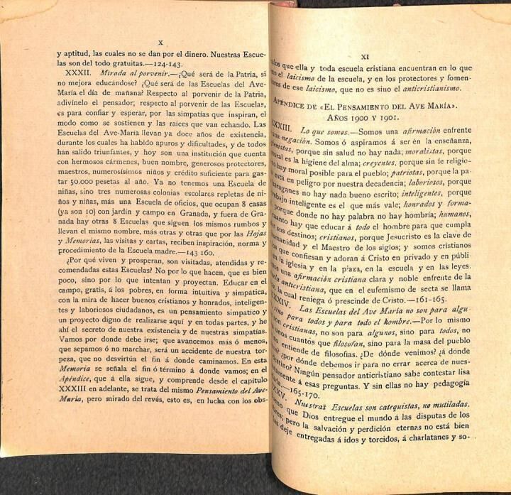 El Pensamiento del Ave - Maria. 2ª Parte. de 1889 a 1901