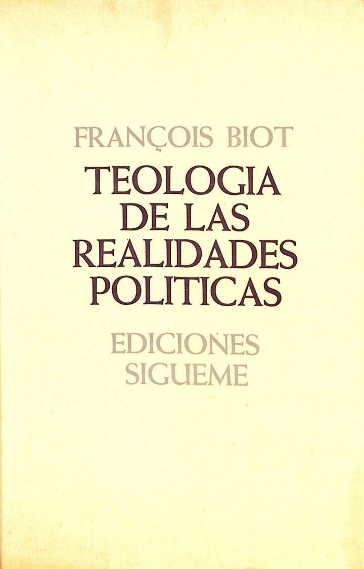 Teología de las realidades políticas
