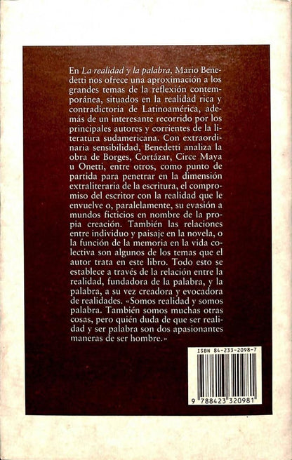 La Realidad y la Palabra