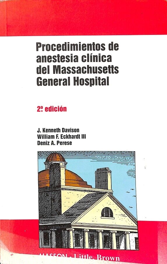 Procedimientos de Anestesia Clínica del Massachusetts General Hospital