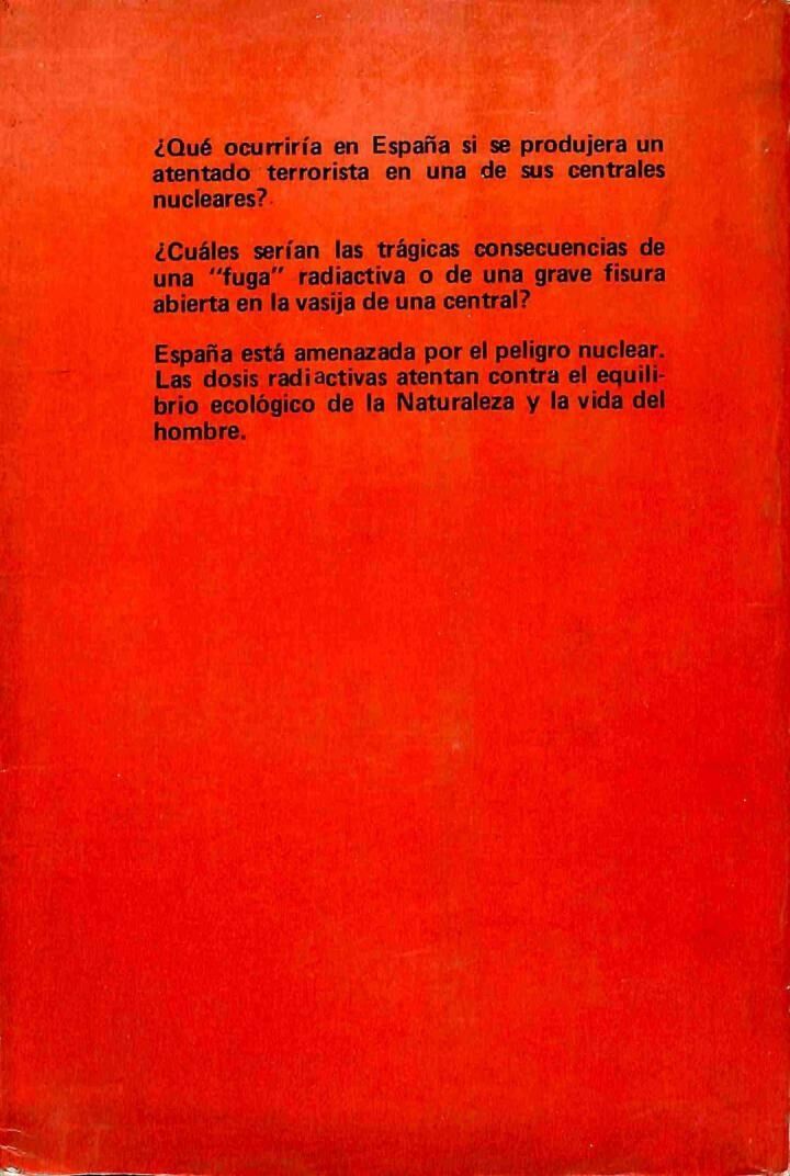 Tempestad Nuclear Sobre España - Política - Ficción