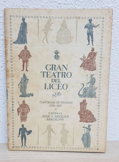 Gran Teatro del Liceo. Temporada de Invierno 1956 - 1957