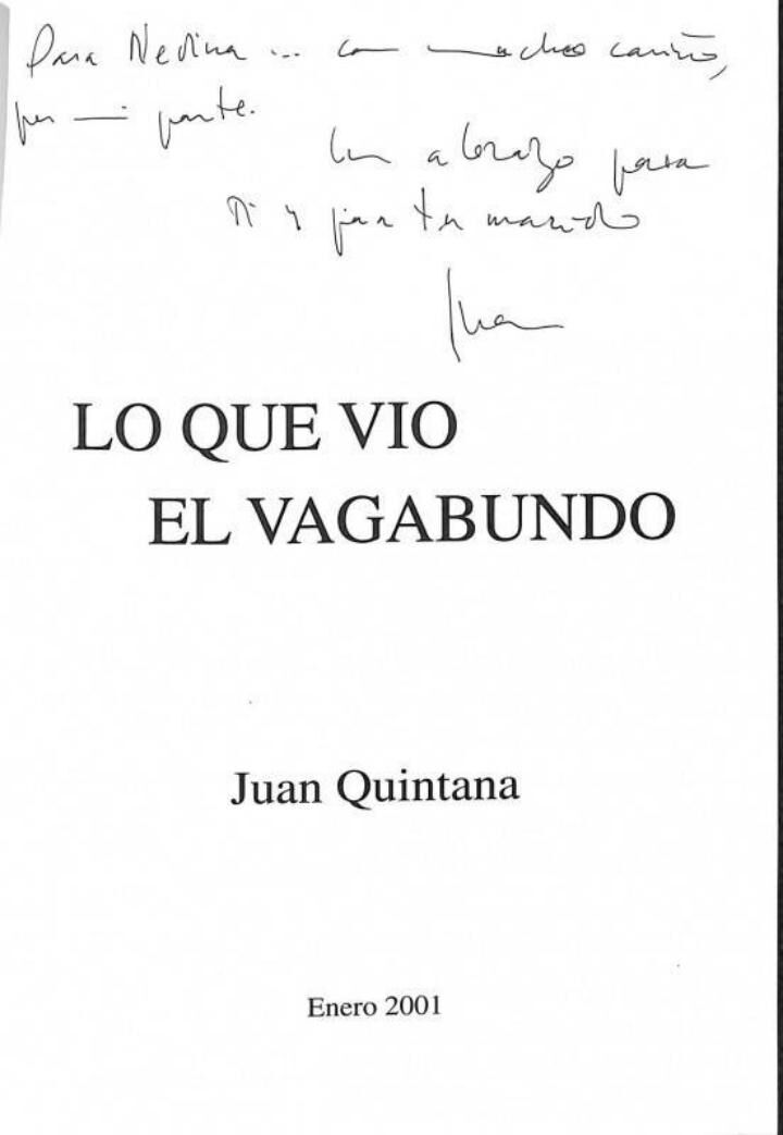 Lo Que Vio el Vagabundo