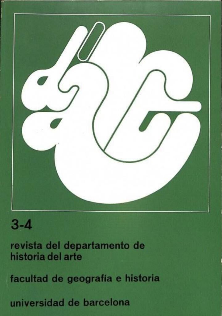 3 - 4 Revista del Departamento de Historia del Arte - Facultad de Geografía e Historia