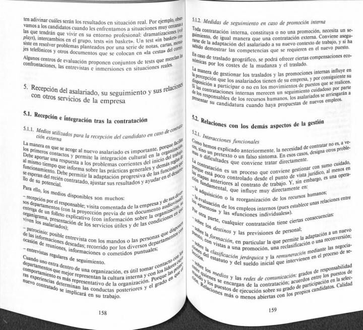 Gestión de los Recursos Humanos