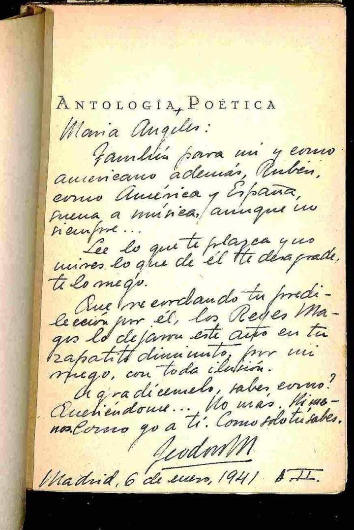 Antologia Poetica Formada por Joaquin Entrambasaguas y Peña