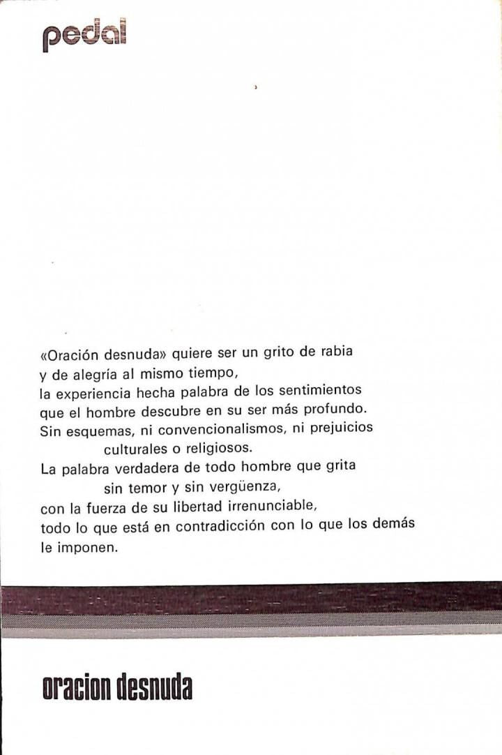 Oración Desnuda