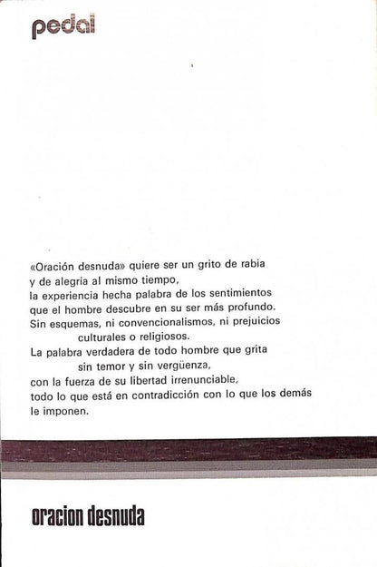 Oración Desnuda