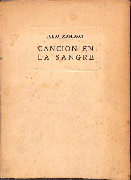 Canción en la Sangre