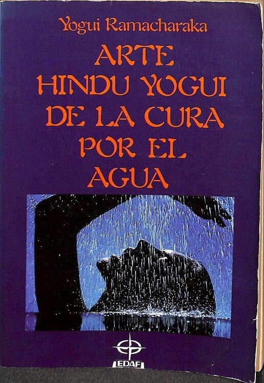 Arte Hindú Yogui de la Cura por el Agua