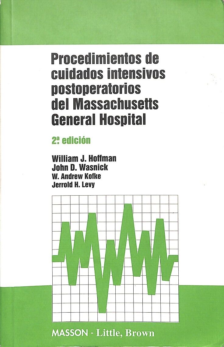 Procedimientos Cuidados Intensivos Postoperatorios Massachusett...