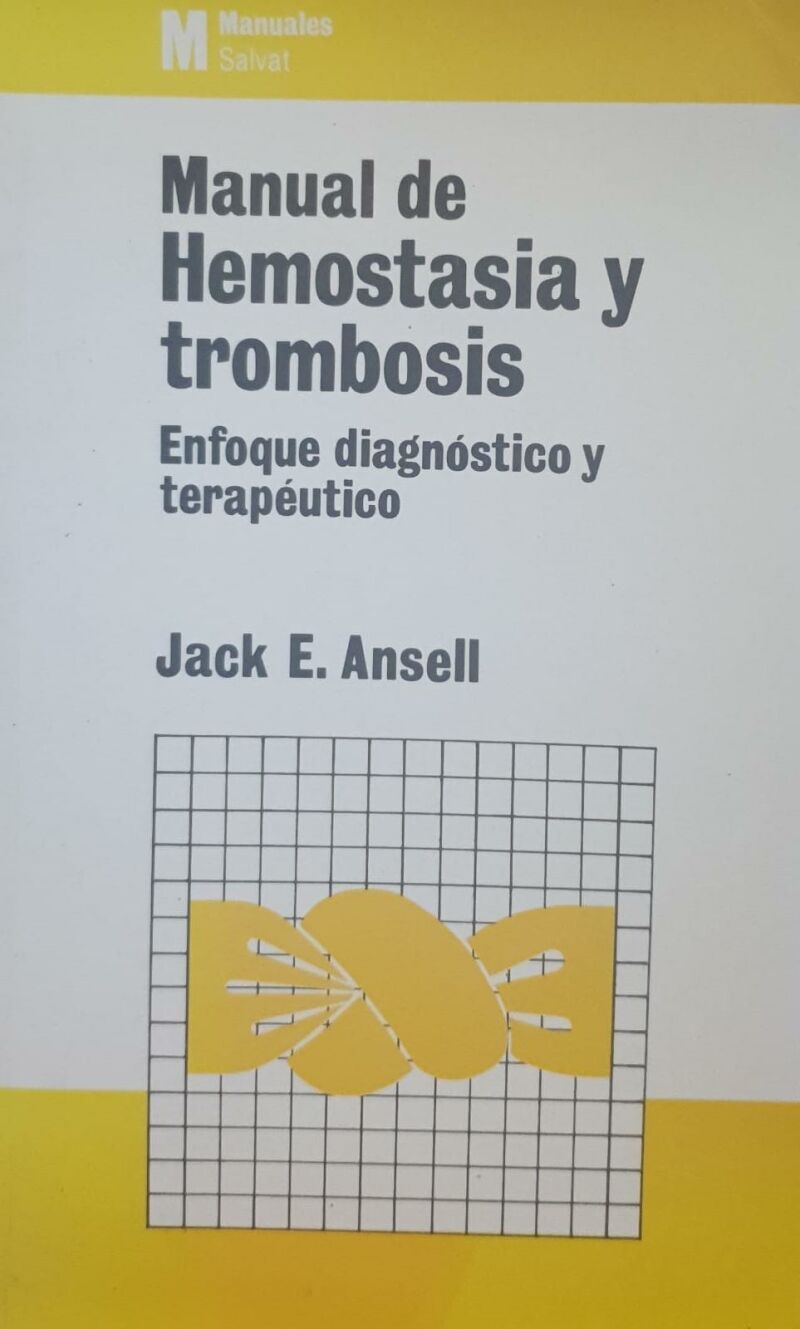 Manual de Hemostasia y Trombosis