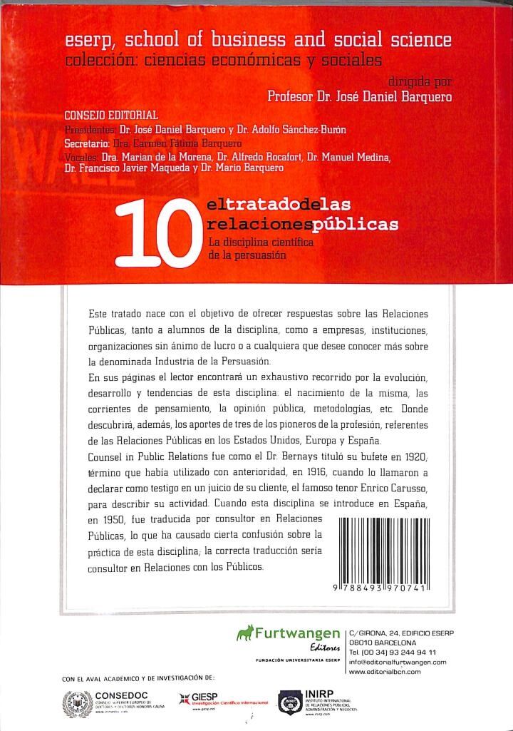 El Tratado de las Relaciones Públicas: la Disciplina Científica de la Persuasión