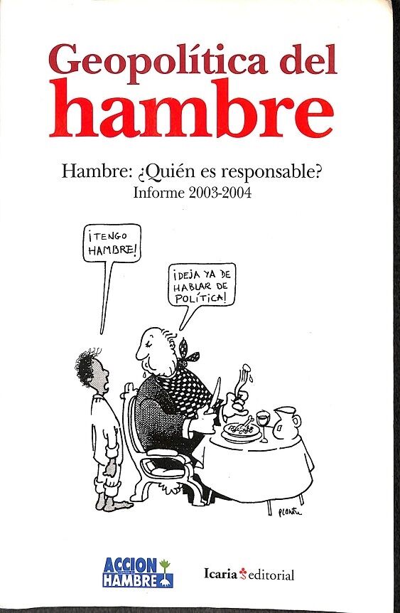 Geopolitica del Hambre 2003-2004