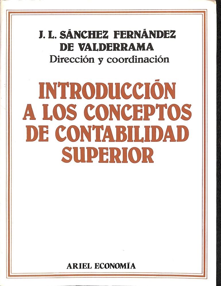 Introducción a los conceptos de contabilidad superior