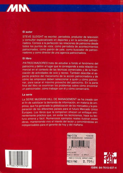 Patrocinadores Nuevo y Eficaz Sistema de Marketing