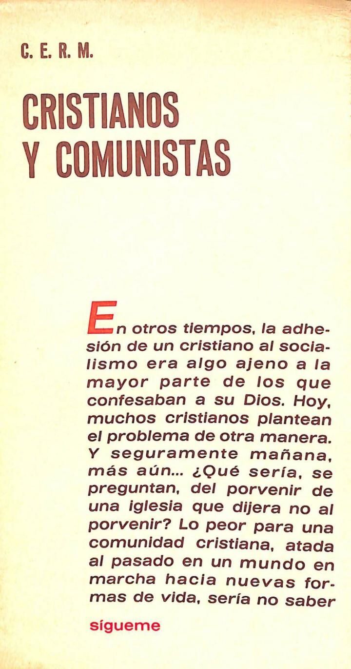 Cristianos y Comunistas