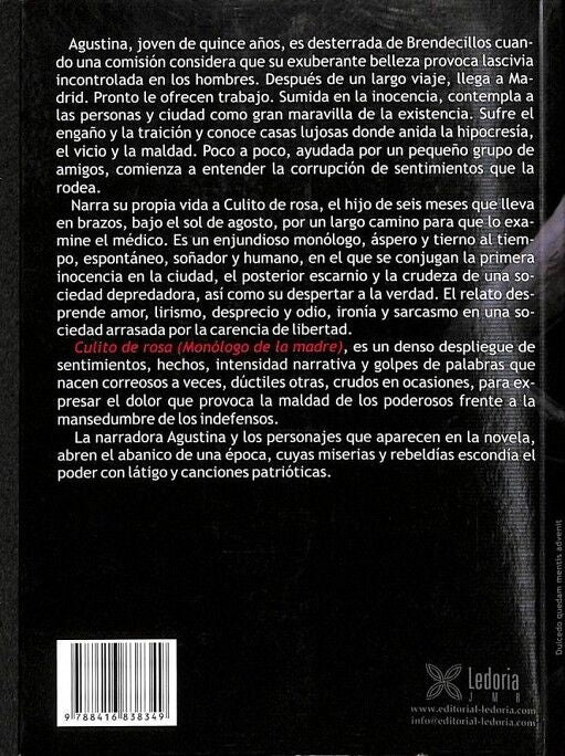 Culito de Rosa Monólogo de la Madre