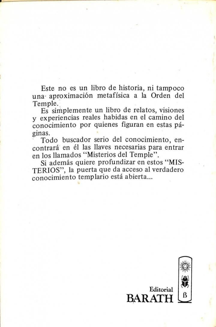 Los Templarios (Encuentros Visiones y Conocimiento)