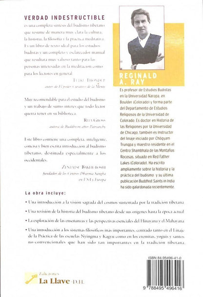 Verdad Indestructible: la Espiritualidad Viviente del Budismo Tibetano