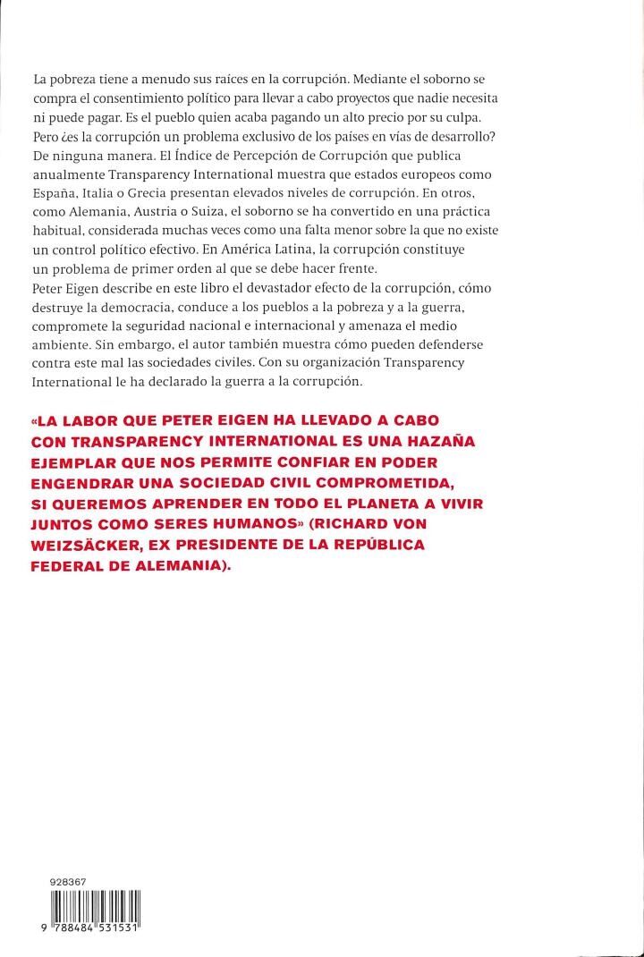 Las Redes de la Corrupción: la Sociedad Civil Contra los Abusos del Poder