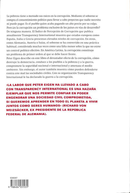Las Redes de la Corrupción: la Sociedad Civil Contra los Abusos del Poder
