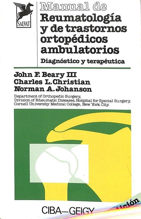 Manual de Reumatología y Trastornos Ortopédicos Ambulatorios