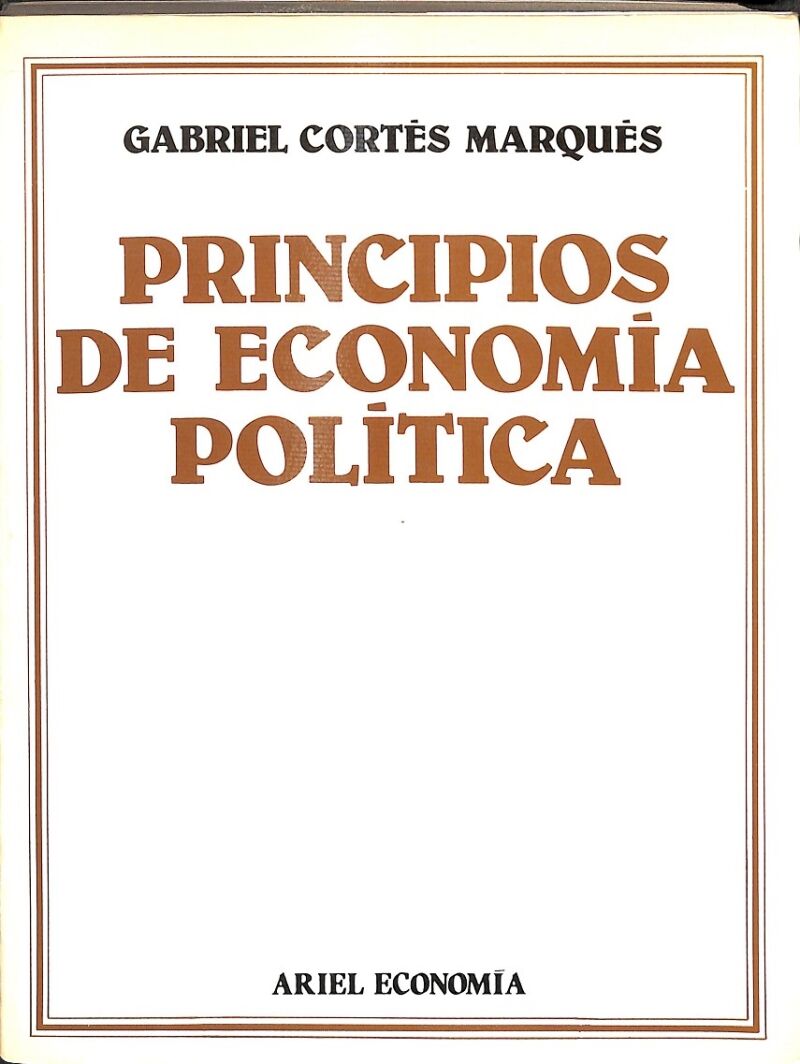 Principios de Economía Política