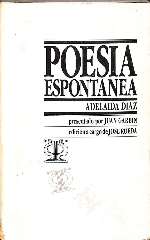 Poesia Espontanea.