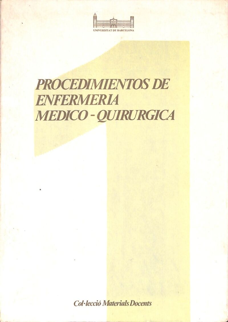 Procedimientos de Enfermería Médico-quirúrgica