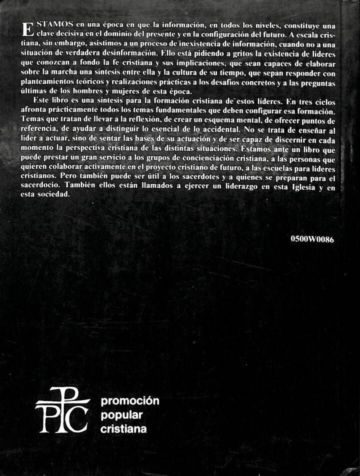 Claves para el Hombre del Siglo XXI. Formación de Líderes Cristianos