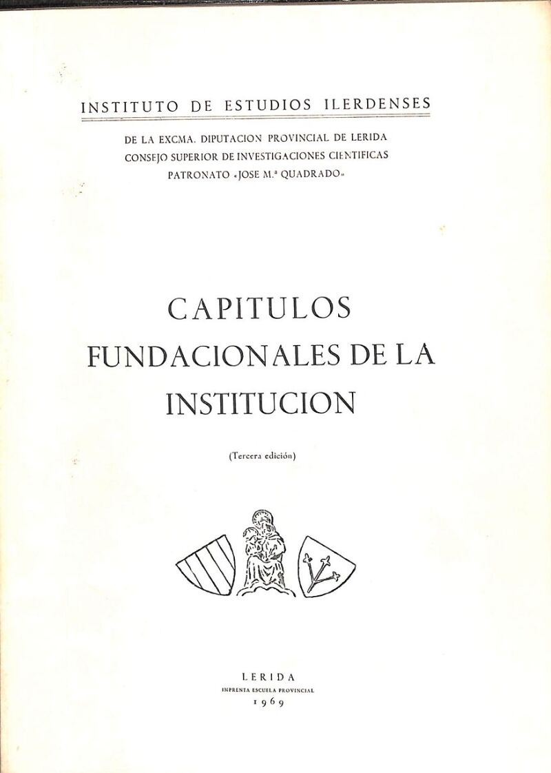 Capitulos Fundacionales de la Institucion