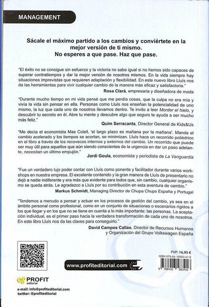 Morder el Hielo - los Cambios Que Te Impulsan Hacia el Alto Rendimiento