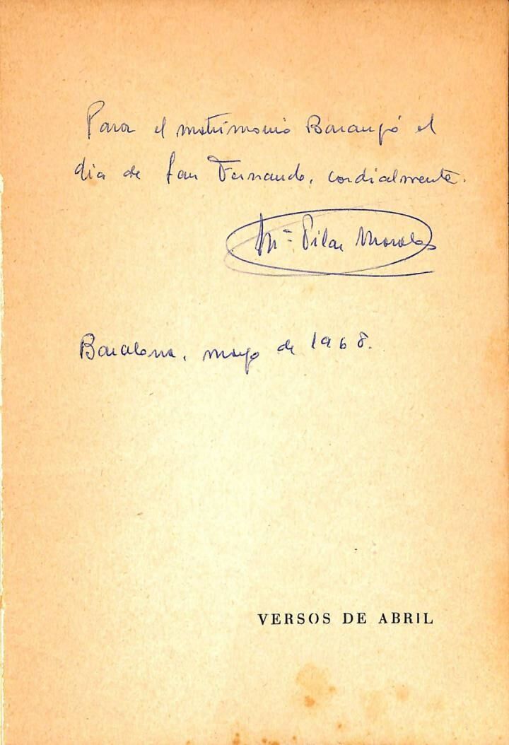 Versos de Abril
