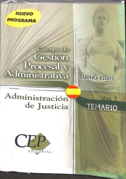 Cuerpo de Gestión Procesal y Administrativa. Temario Vol i