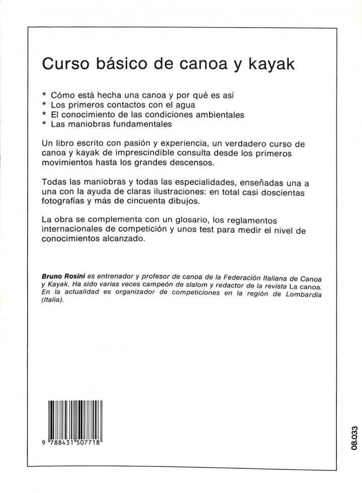 Curso Básico de Canoa y Kayak